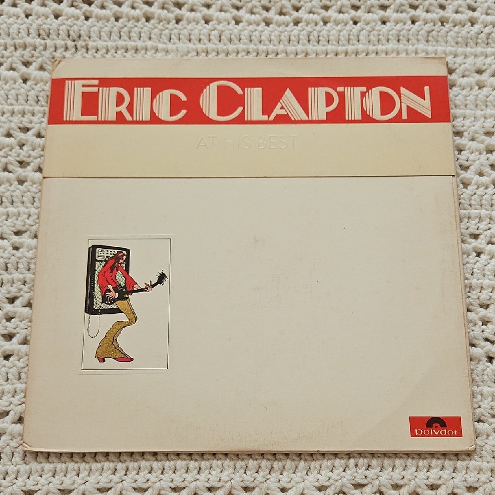 Vintage | 1972 Eric Clapton 'At His Best' Vinyl Record Album